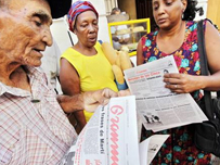 Cuba's main newspaper